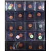 Image 3 : Page of 20 Different Date Lincoln 1 Cents All Red Most Gem Unc or Better