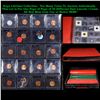 Image 1 : Page of 20 Different Date Lincoln 1 Cents All Red Most Gem Unc or Better