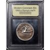 Image 2 : 1992-p Olympics Modern Commem Half Dollar 50c Graded ms70, Perfection By USCG