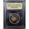 Image 2 : Proof 1991-1995-p WWII Modern Commem Half Dollar 50c Graded GEM++ Proof Deep Cameo By USCG