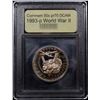 Image 2 : Proof 1991-1995-p WWII Modern Commem Half Dollar 50c Graded GEM++ Proof Deep Cameo By USCG