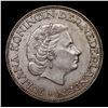 Image 2 : 1961 Netherlands 2-1/2 Gulden KM 185 Grades Select Unc
