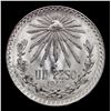 Image 2 : 1943 Mexico ESTADOS UNIDOS MEXICANOS 1 Peso  KM 455 Grades GEM+ Unc