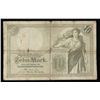 Image 3 : 1906 Germany 10 Mark Note P# pB Grades vf+