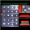 Image 1 : Huge Liifetime Collection - Too Many Coins To Auction Individually - This Lot is For One Page of 20 