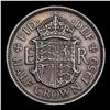 Image 3 : 1959 Britain 1/2 Crown 1/2c KM# 907 Grades xf+