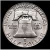 Image 3 : 1960-d Franklin Half Dollar 50c Grades Choice Unc+ FBL