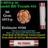 Image 1 : Shotgun Lincoln 1c roll, 1973-p 50 pcs Steel-Strong Wrapper.