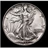 Image 2 : 1943-p Walking Liberty Half Dollar 50c Grades Select Unc