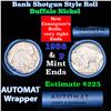 Image 1 : Buffalo Nickel Shotgun Roll in Old Bank Style 'Abbott Coin Counter & Automat' Wrapper 1936 & p Mint 