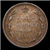 Image 2 : 1915 Imperial Russia 15 Kopeks  KM: 21a.3 Grades Select+ Unc