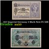 Image 1 : 1917 Imperial Germany 5 Mark Note P# 56B Grades Select AU