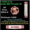 Image 1 : Shotgun Lincoln 1c roll, 2004-d 50 pcs Steel-Strong Wrapper.