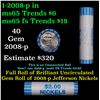 Image 1 : Shotgun Jefferson 5c roll, 2008-p 40 pcs String & Son Wrapper