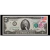 Image 2 : 1976 $2 Federal Reserve Note 1st Day of Issue, with Stamp Grades Choice AU/BU Slider