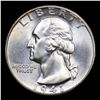 Image 2 : 1941-s Washington Quarter 25c Grades GEM+ Unc