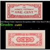 Image 1 : 1942 Malaya Under Japanese Occupation (JIP) 1 Cent Note P: M1A Grades Select CU