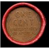 Image 3 : Mixed small cents 1c orig shotgun roll,  Wheat Cent, 1943-p Cent other end, Coca Cola Brandt Wrapper