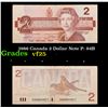 Image 1 : 1986 Canada 2 Dollar Note P: 94B Grades vf+