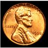 Image 2 : 1958-p Lincoln Cent 1c Grades GEM+ Unc RD