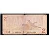 Image 3 : 1986 Canada 2 Dollar Note P: 94B Grades vf+