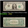 Image 1 : 1963B $1 'Barr Note' Federal Reserve Note Grades vf+