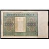Image 3 : 1922 Weimar Germany 10,000 Mark Vampire Note P: 70 Grades vf+
