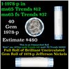 Image 1 : Shotgun Jefferson 5c roll,1978-p 40 pcs Bank Wrapper