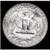 Image 3 : 1947-p Washington Quarter 25c Grades GEM Unc