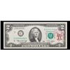Image 2 : 1976 $2 Federal Reserve Note 1st Day of Issue, with Stamp Grades Gem CU