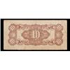 Image 3 : 1942 Philippines Under Japanese Occupation (JIP) 10 Centavos Note P: 104A Grades vf+