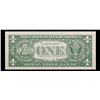 Image 3 : 1963 $1 Federal Reserve Note Fancy #11134443 Grades Gem++ CU