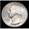 Image 2 : 1947-p Washington Quarter 25c Grades GEM+ Unc