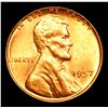 Image 2 : 1957-p Lincoln Cent 1c Grades Gem+ Unc RD