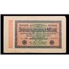 Image 2 : 1923 Weimar Germany 20,000 Mark Note P: 85E Grades Select AU