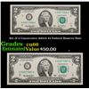 Image 1 : Set fo 2 Concecutive 2003A $2 Federal Reserve Note Low # Grades Gem+ CU
