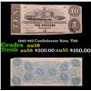 Image 1 : 1863 $10 Confederate Note, T68 Grades Choice AU/BU Slider