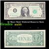 Image 1 : $1 'Barr Note' Federal Reserve Note Grades Choice AU