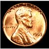Image 2 : 1963-p Lincoln Cent 1c Grades Gem+ Unc RD