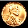 Image 2 : 1957-d Lincoln Cent 1c Grades GEM++ Unc RD