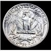 Image 3 : 1942-p Washington Quarter 25c Grades GEM Unc