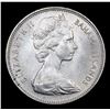 Image 2 : 1966 Bahamas $1 Silver KM# 8 Grades Choice Unc+ PL