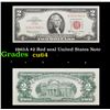 Image 1 : 1963A $2 Red seal United States Note Grades Choice CU
