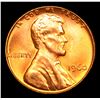 Image 2 : 1960-p Sm Date Lincoln Cent 1c Grades GEM+ Unc RD