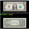 Image 1 : 2003A $1 Federal Reserve Note Fancy #10277777 Grades Select CU