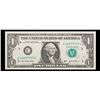 Image 2 : 2003A $1 Federal Reserve Note Fancy #10277777 Grades Select CU