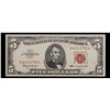 Image 2 : 1963 $5 Red seal United States Note Grades Choice AU/BU Slider