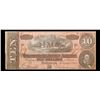 Image 2 : 1864 $10 Confederate Note, T68 Grades xf