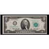 Image 2 : 1976 $2 Green Seal Federal Reseve Note Grades Gem CU