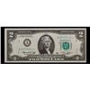 Image 4 : 1976 $2 Green Seal Federal Reseve Note Grades Gem CU